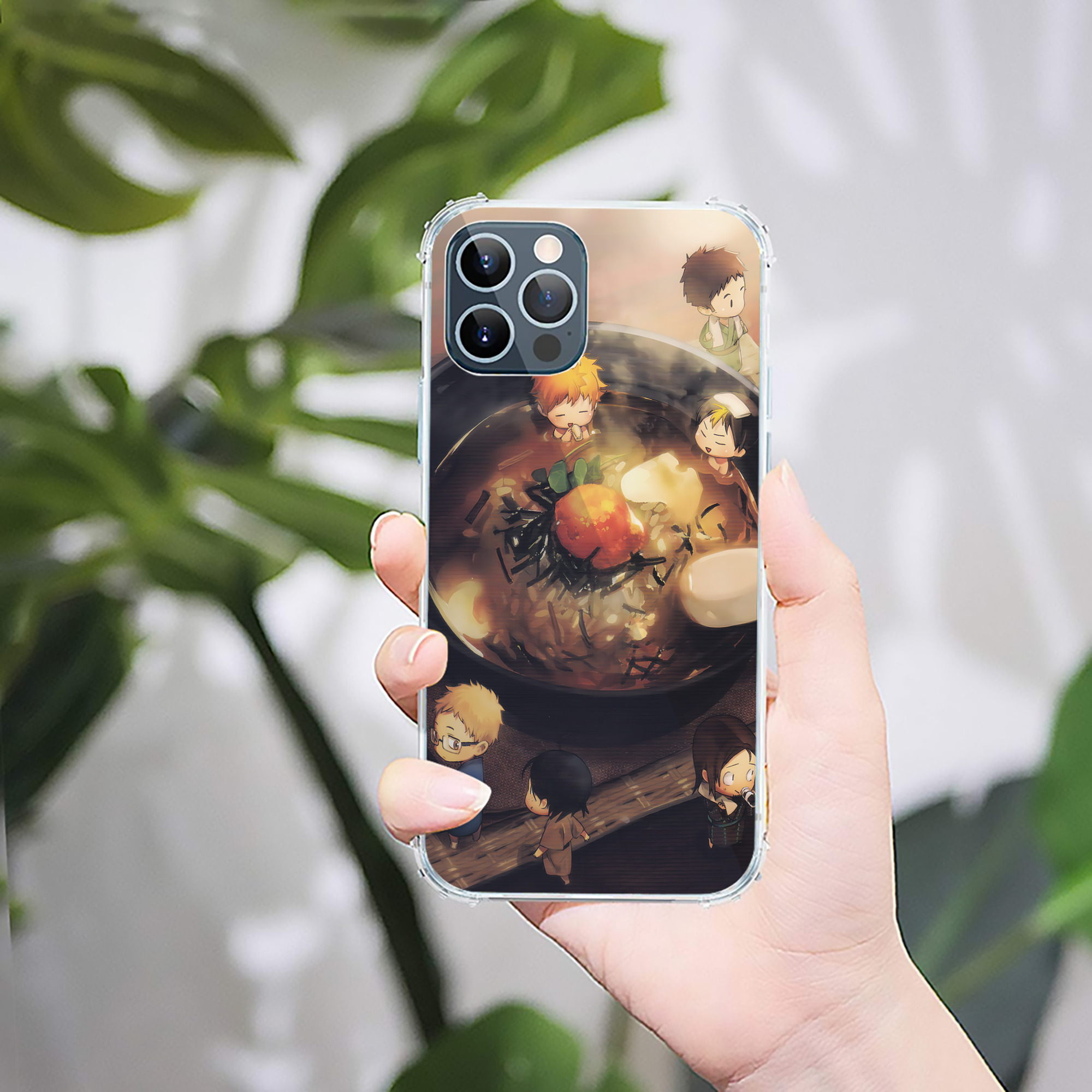 （画像用） ハイキュー!! Haikyu!! 【iPhone 12シリーズ対応】透明スマホケース（クリアソフトケース）